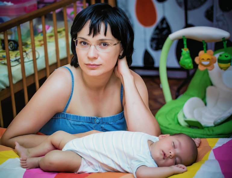 Полтора месяца от роду)