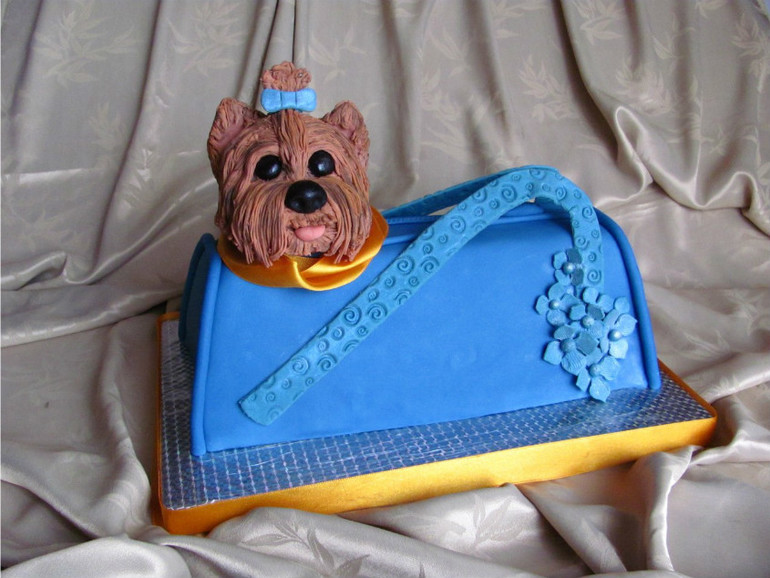 вот попробовала сделать собачку.. не судите строго