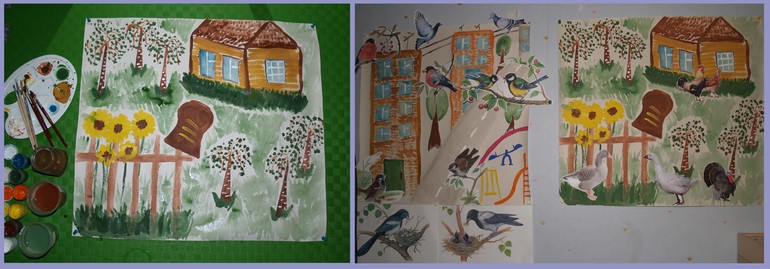 ТН "Птицы". День второй. Деревня