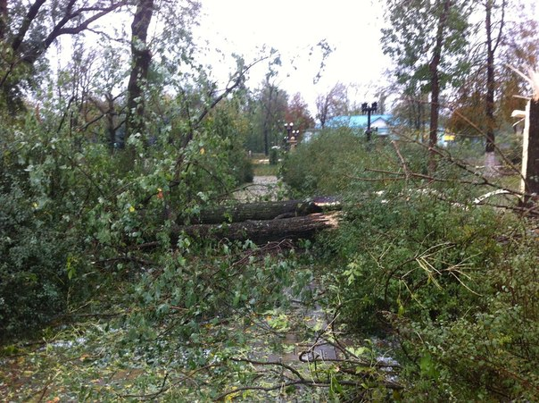 О стихийном бедствии. Лабинск, 20.09.2013 г.