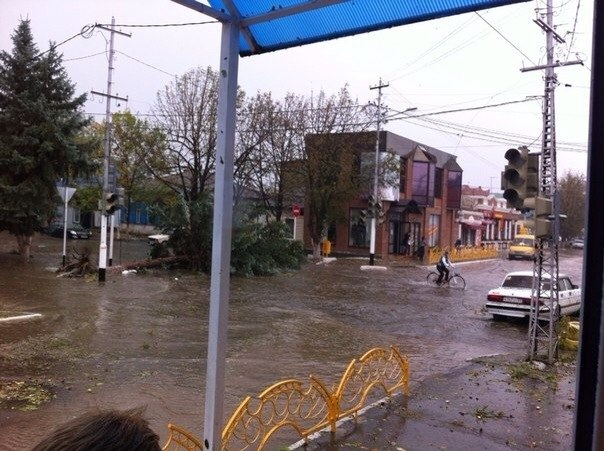 О стихийном бедствии. Лабинск, 20.09.2013 г.