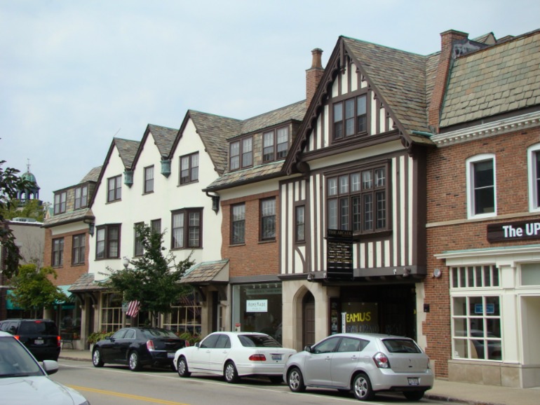 Город белых воротничков.