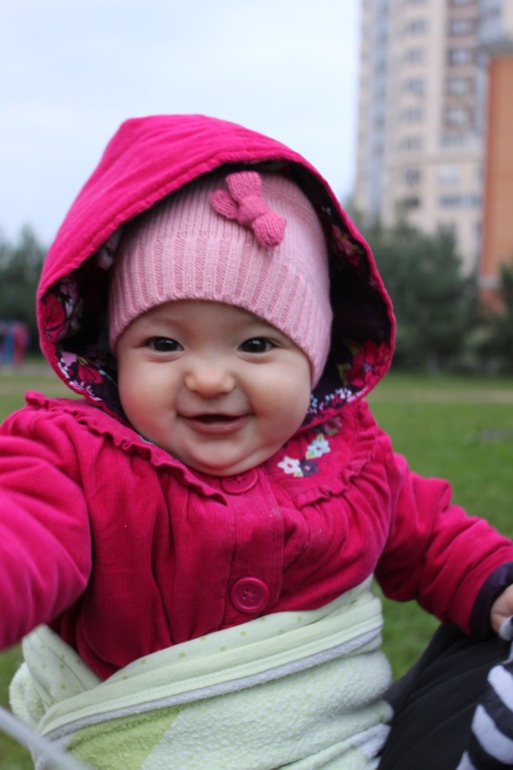 Лерочке-конфеточке 9 месяцев!