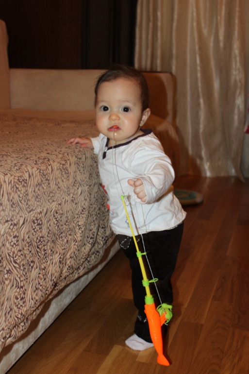 Лерочке-конфеточке 9 месяцев!