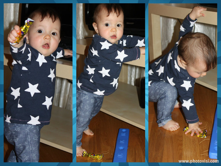 Лерочке-конфеточке 9 месяцев!