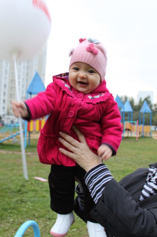 Лерочке-конфеточке 9 месяцев!