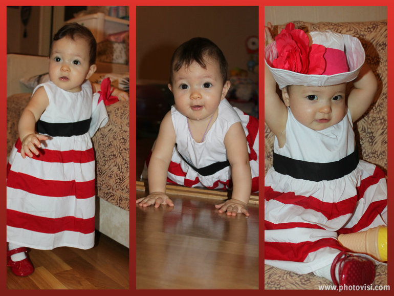 Лерочке-конфеточке 9 месяцев!