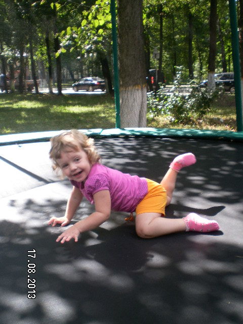 Вот так мы с дочей отмечали День города