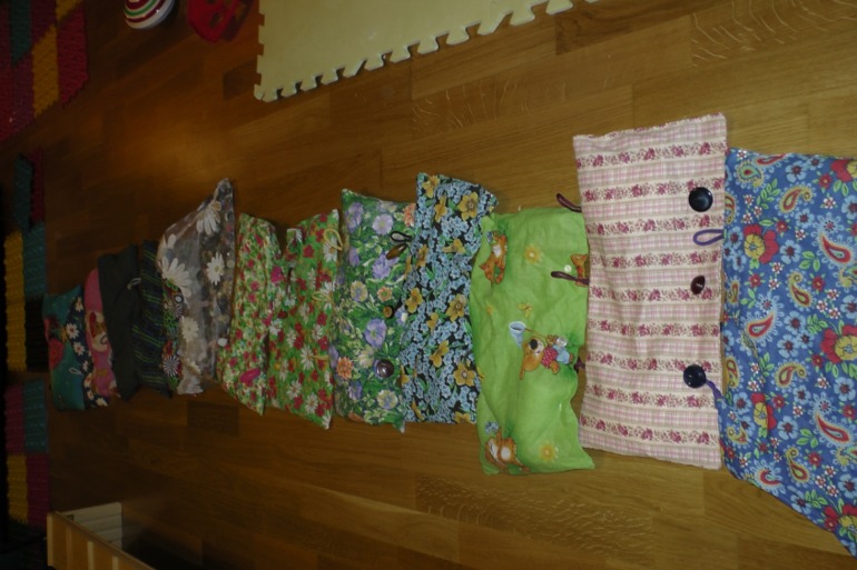 Массажные дорожки. Подготовка к флешмобу.