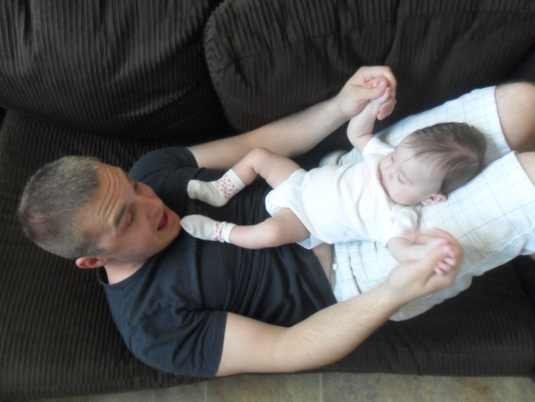 Плановый 4 мес. осмотр у доктора + прививки