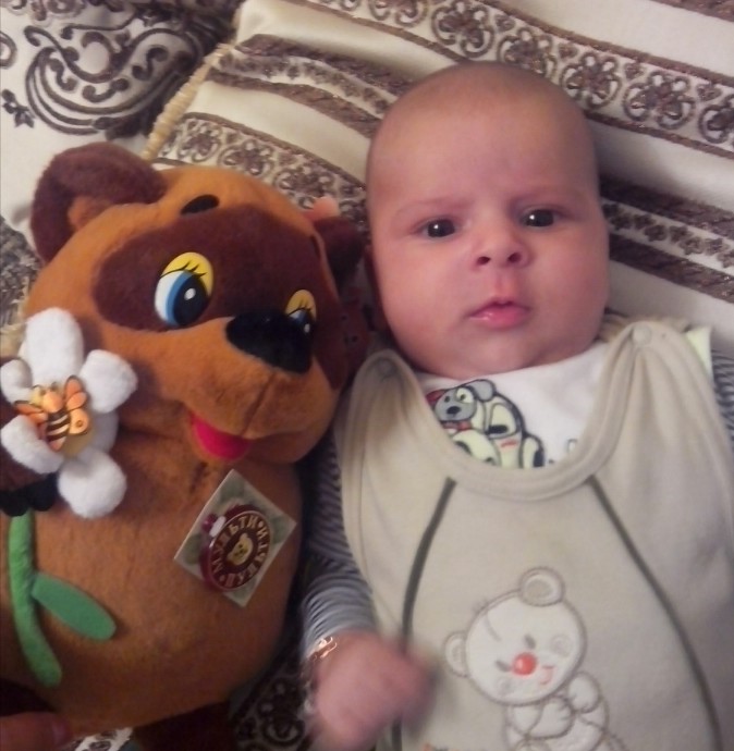 завтра нам 3 месяца