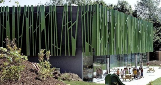 Необычные здания детских садов в Европе.