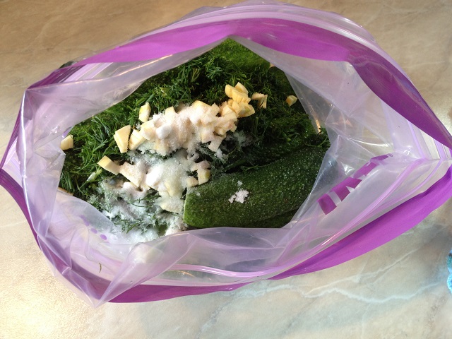 Малосольные огурчики