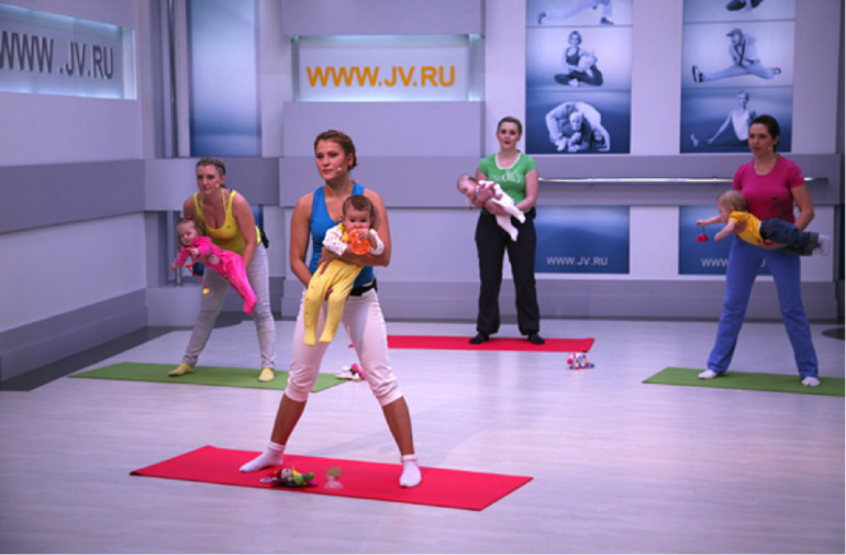 Авторская программа Светланы Литвиновой «Фитнес-мама»