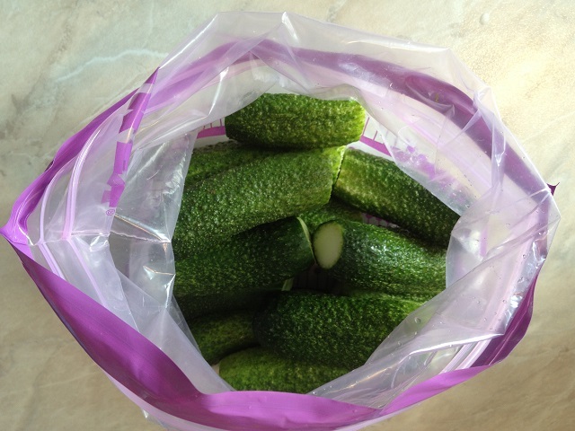 Малосольные огурчики