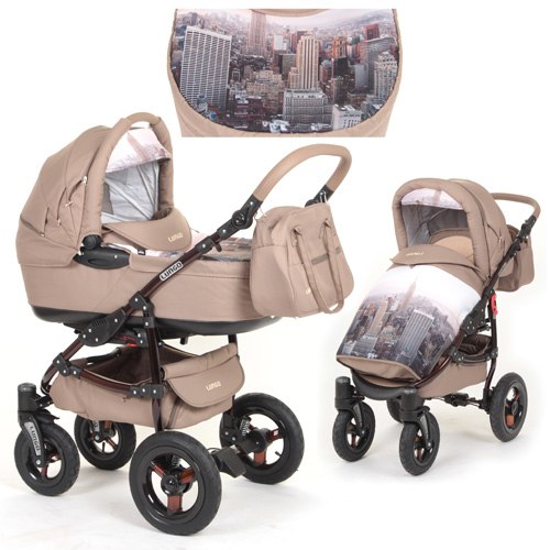 Коляски 2 в 1 - беспроигрышный вариант для города.