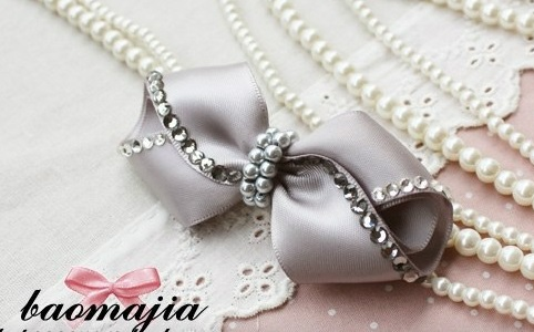 МК по бантикам и красивой розочки)