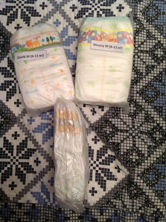 Привезли заказ из Пампика!Тестирование японских подгузов