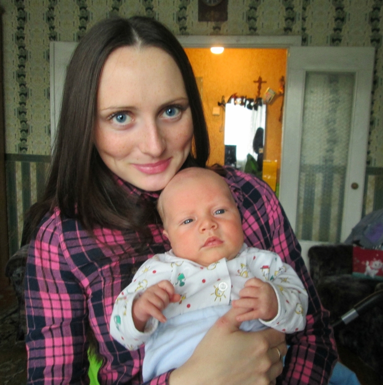 Нашему сыночку месяц!!!