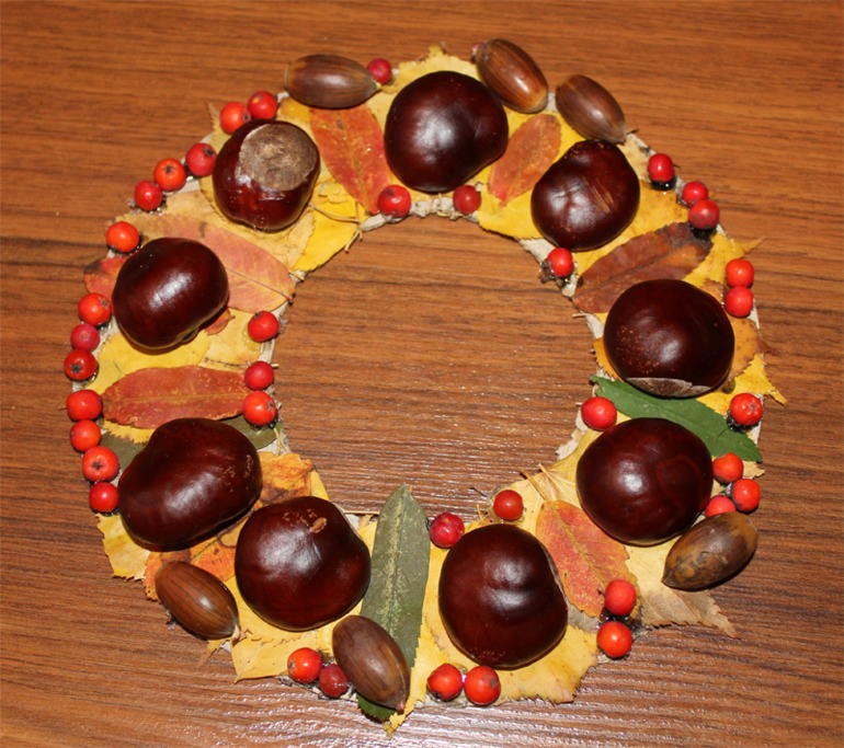 Полина поделка в сад