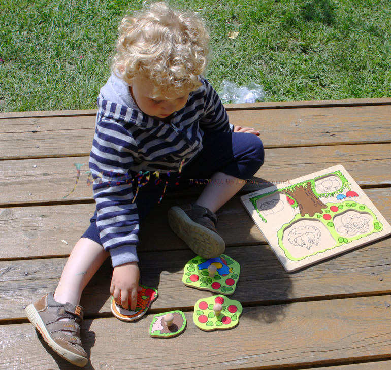 Пазлы-вкладыши от Beleduc!