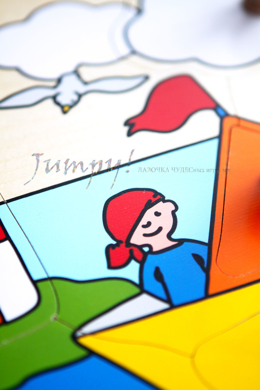 Пазлы-вкладыши от Beleduc!