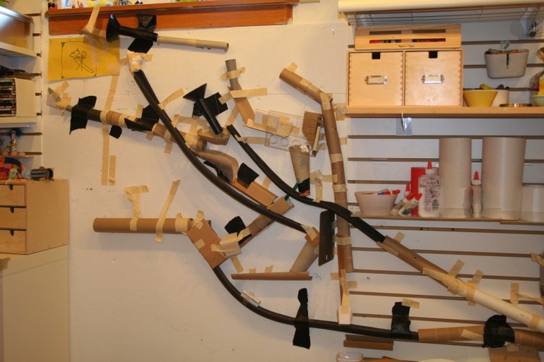 Marble run - марблс машины своими руками))