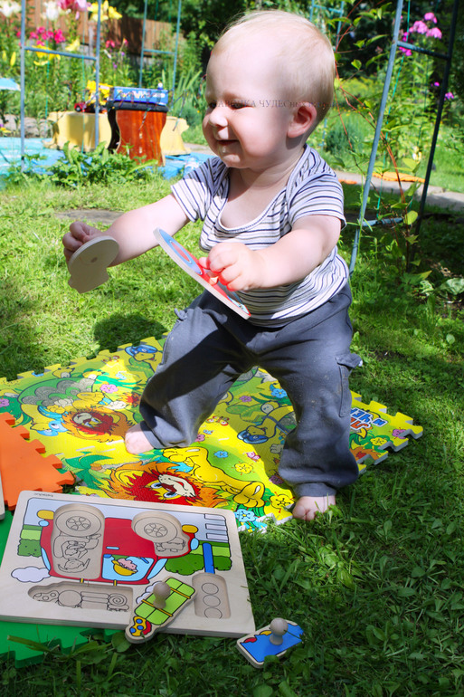 Пазлы-вкладыши от Beleduc!