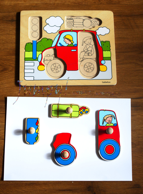 Пазлы-вкладыши от Beleduc!