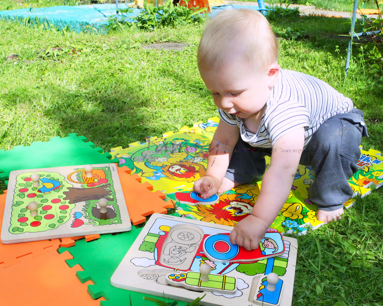 Пазлы-вкладыши от Beleduc!