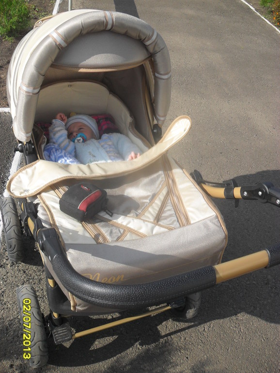 На прогулке.......дочка машенька и сыночек мишенька....ну и я