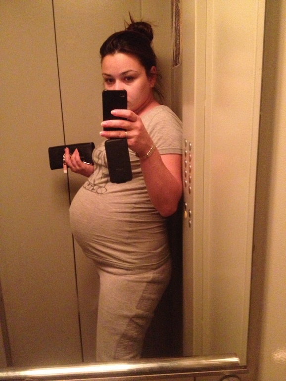 37 недель и 1 денек))