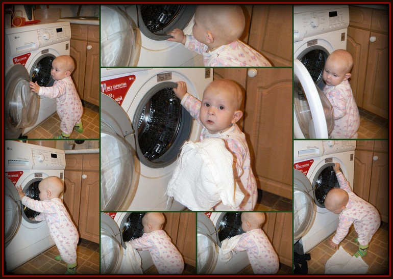 Кот и Машка.