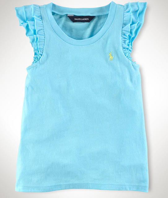 Ralph Lauren для девочек от 2х до 5 лет, майки от 800 руб