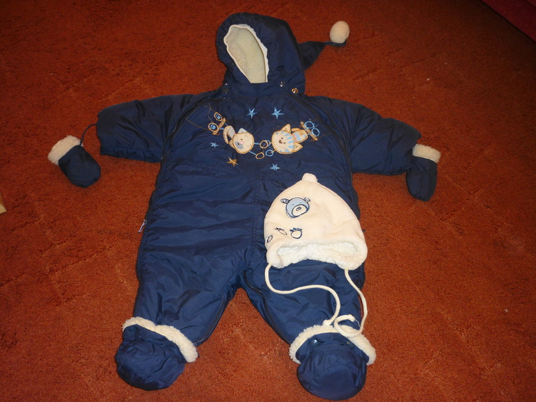 Классный зимний комбез. Почта.