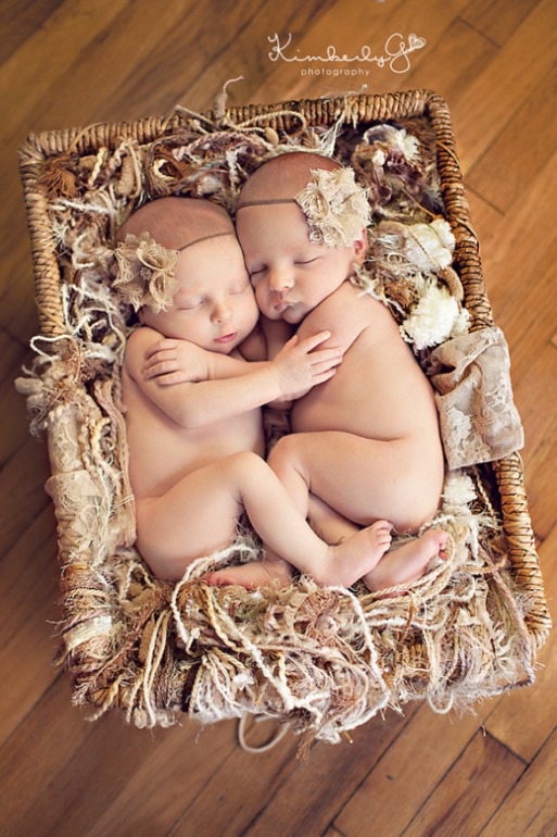 Идеи для детской фотосессии до года.