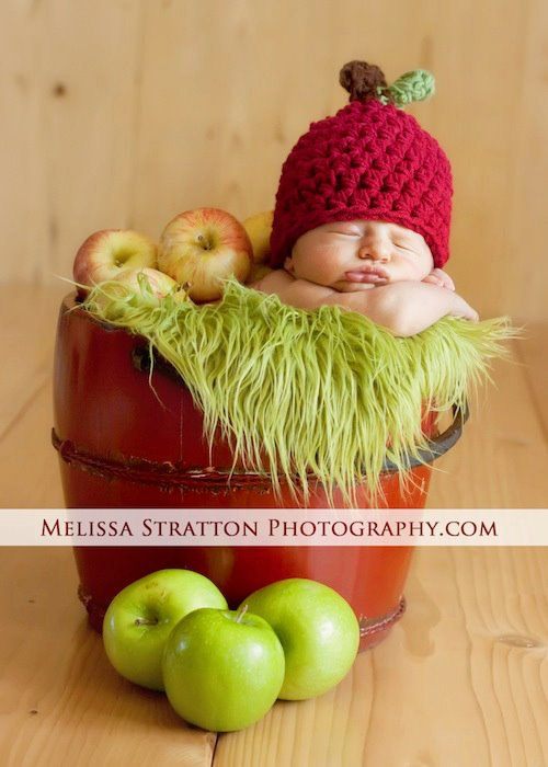Идеи для детской фотосессии до года.
