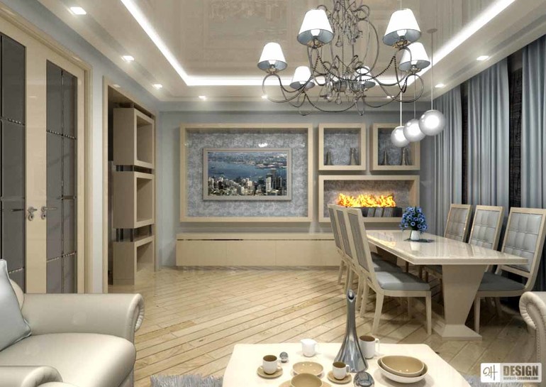 Обои для нашей гостиной